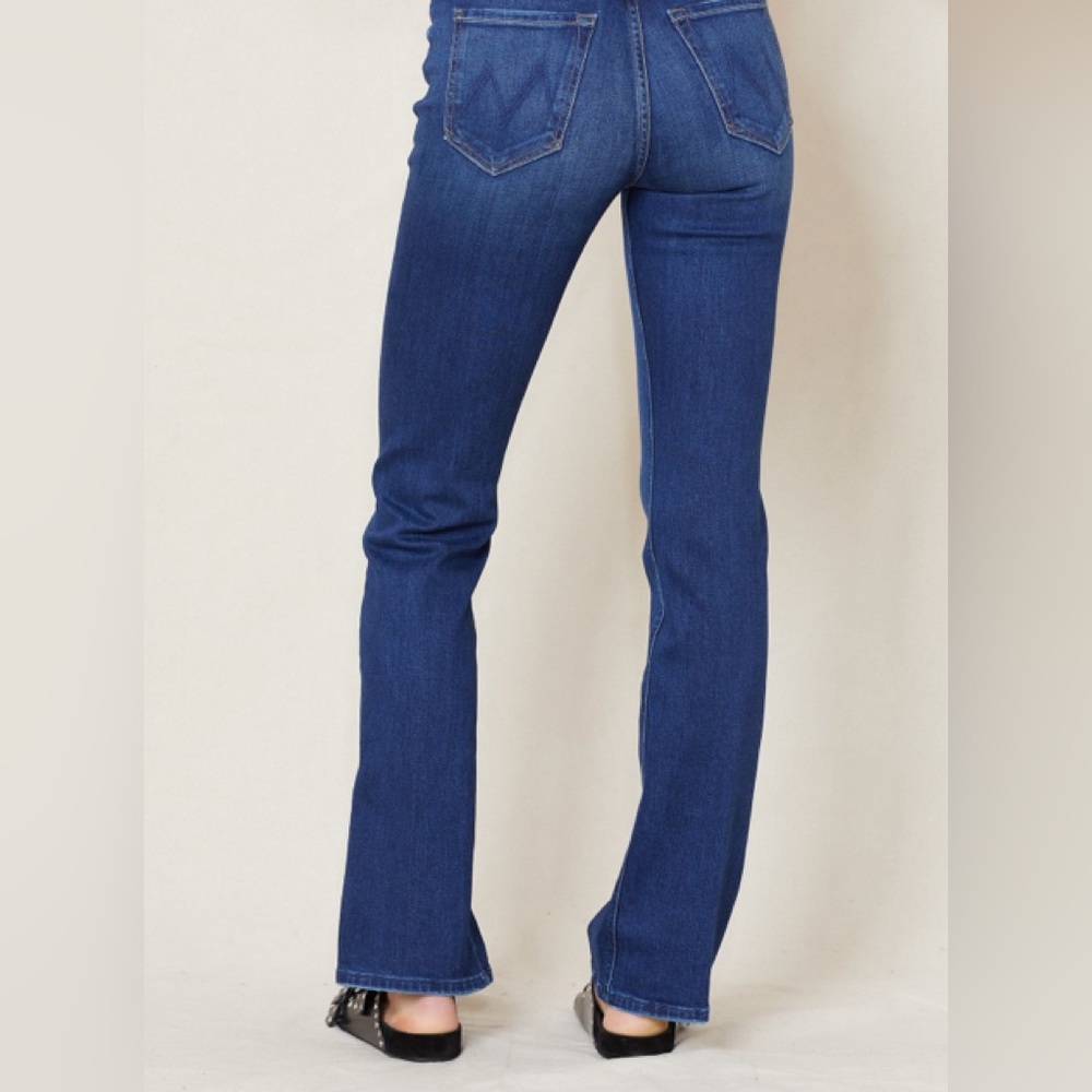 Mother Denim Tripper Sneak straight leg dark blue jeans SZ 28 Until Next Time